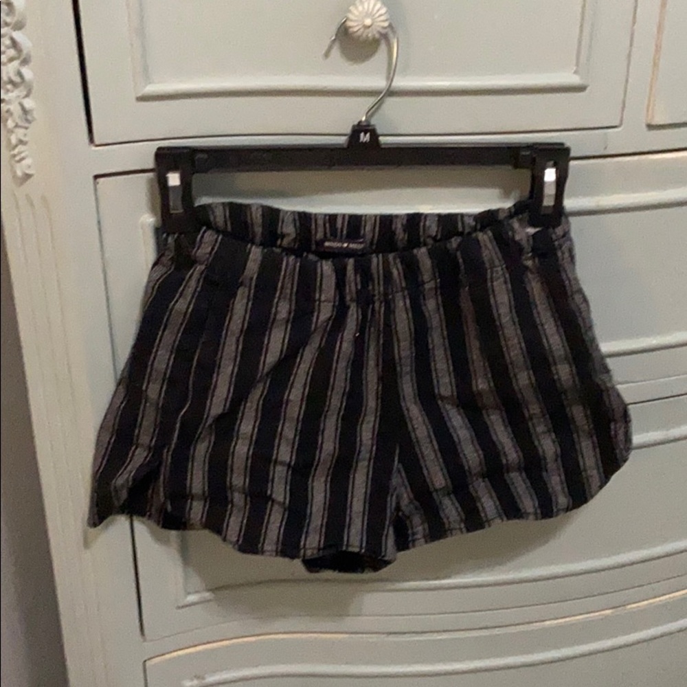 striped shorts from brandy (not denim)